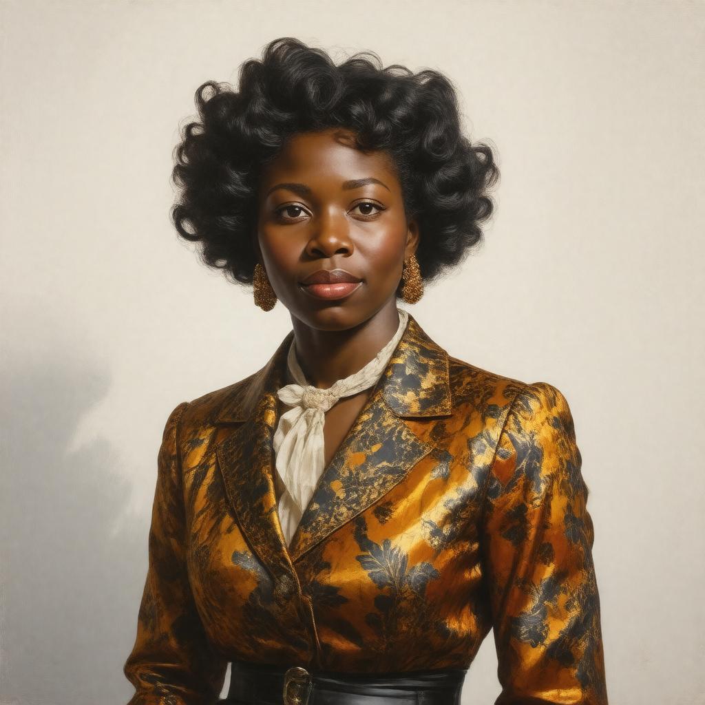 AI-created image of Zora Neale Hurston