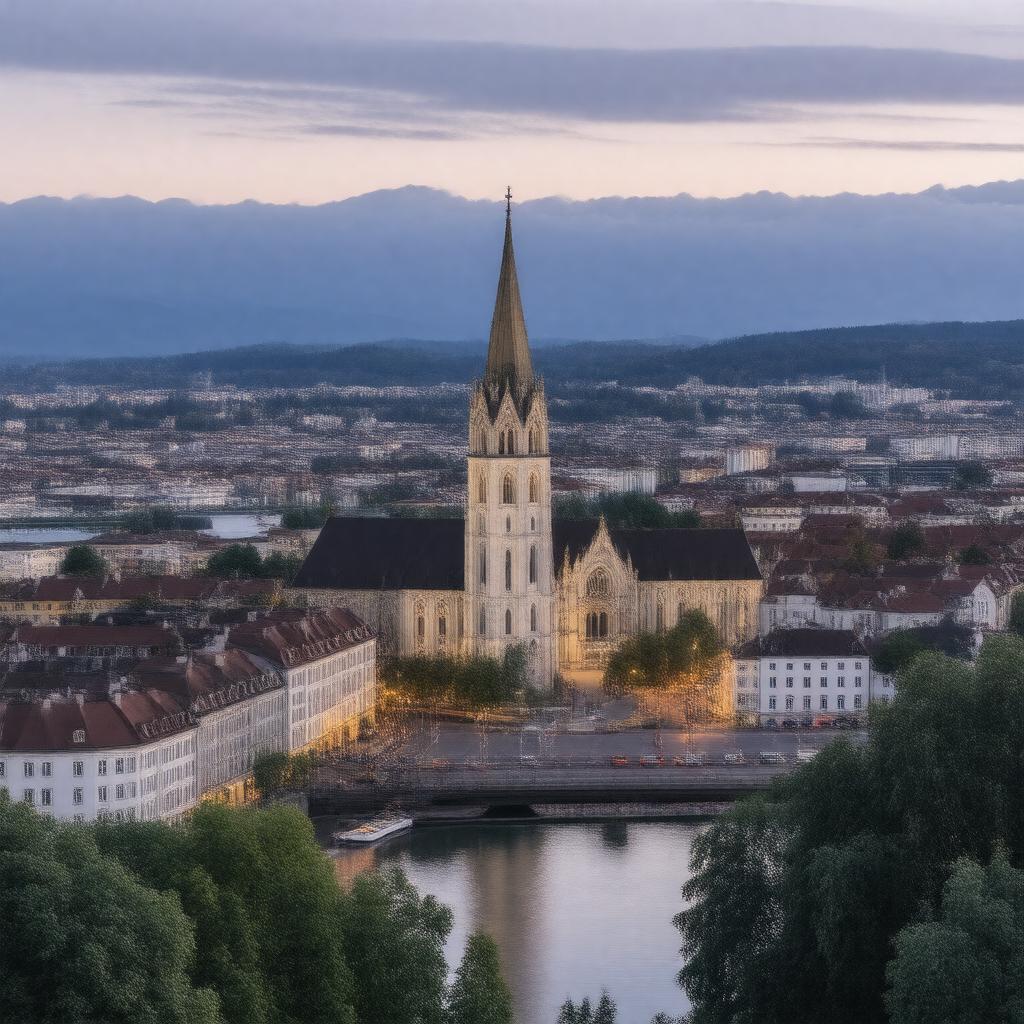 AI-created image of Zurich