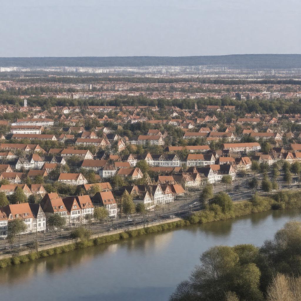 AI-created image of Zwickau