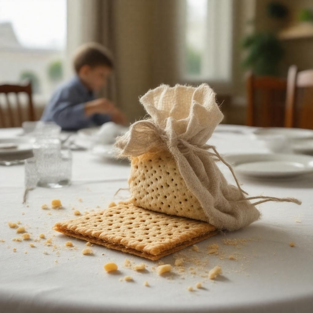 AI-created image of afikoman