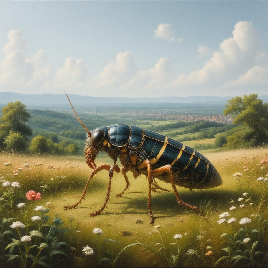 AI-created image of agricultural pest