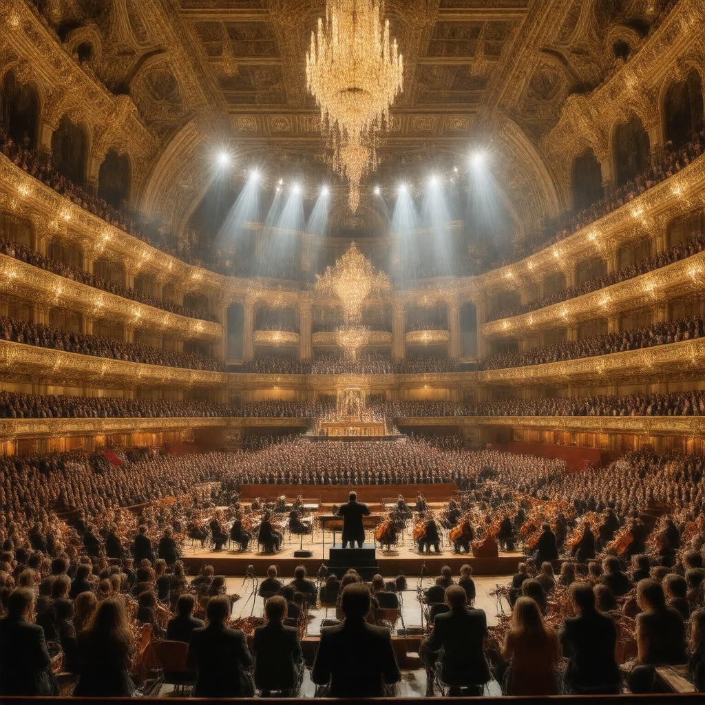 AI-created image of annual Royal Albert Hall concerts