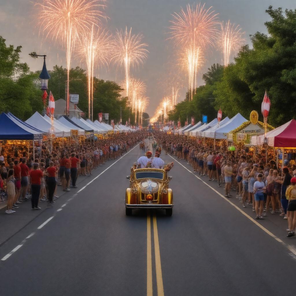 AI-created image of annual Yankee Homecoming festival