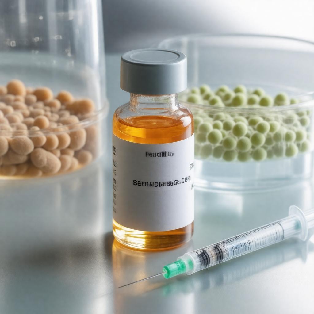 Click to view larger image AI-created image of antibiotic