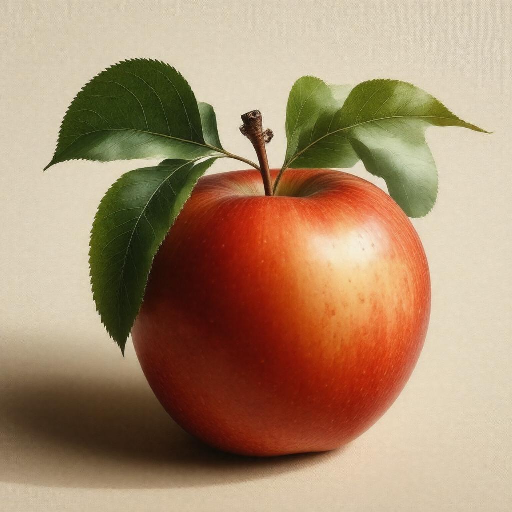 AI-created image of apple (Malus domestica)