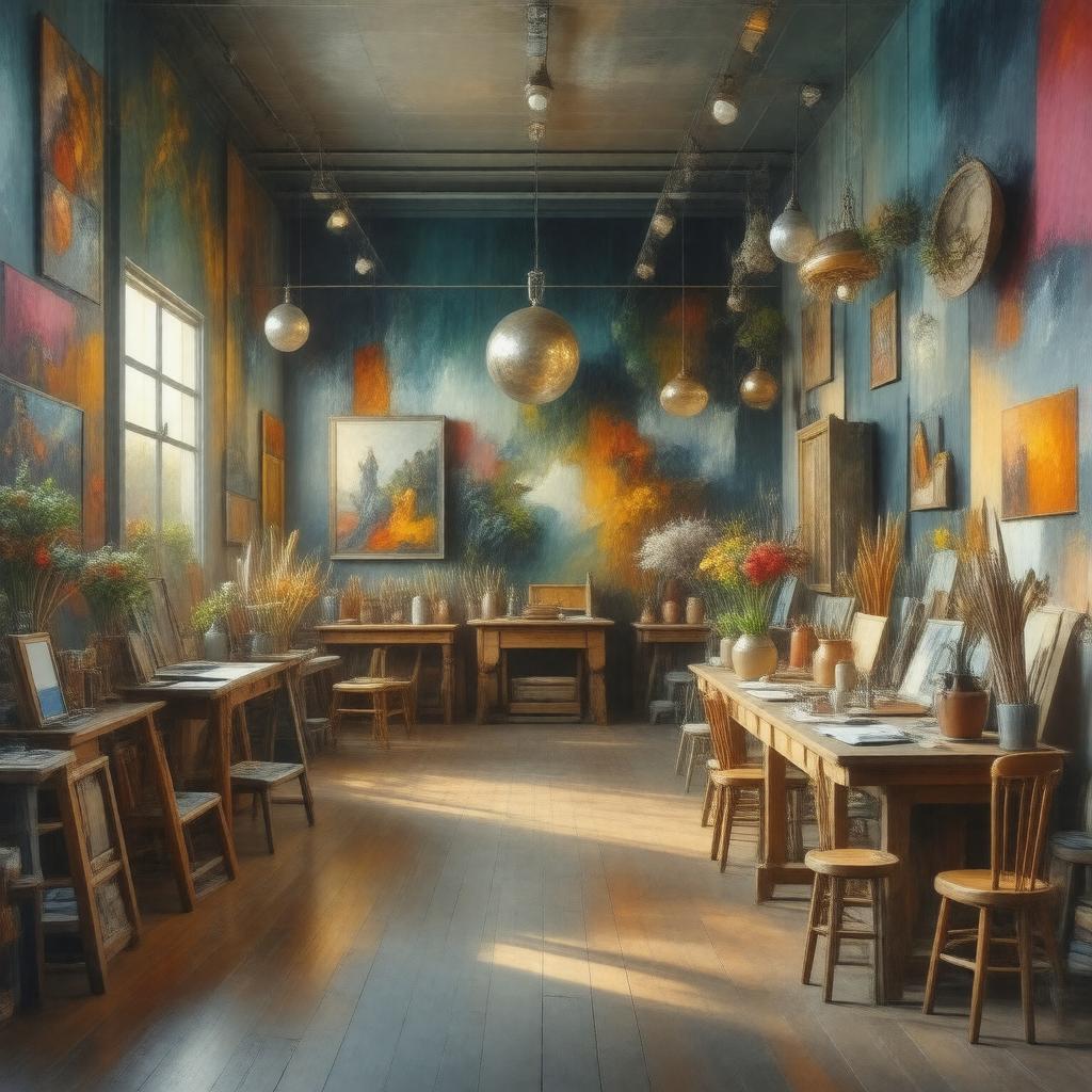 AI-created image of art
