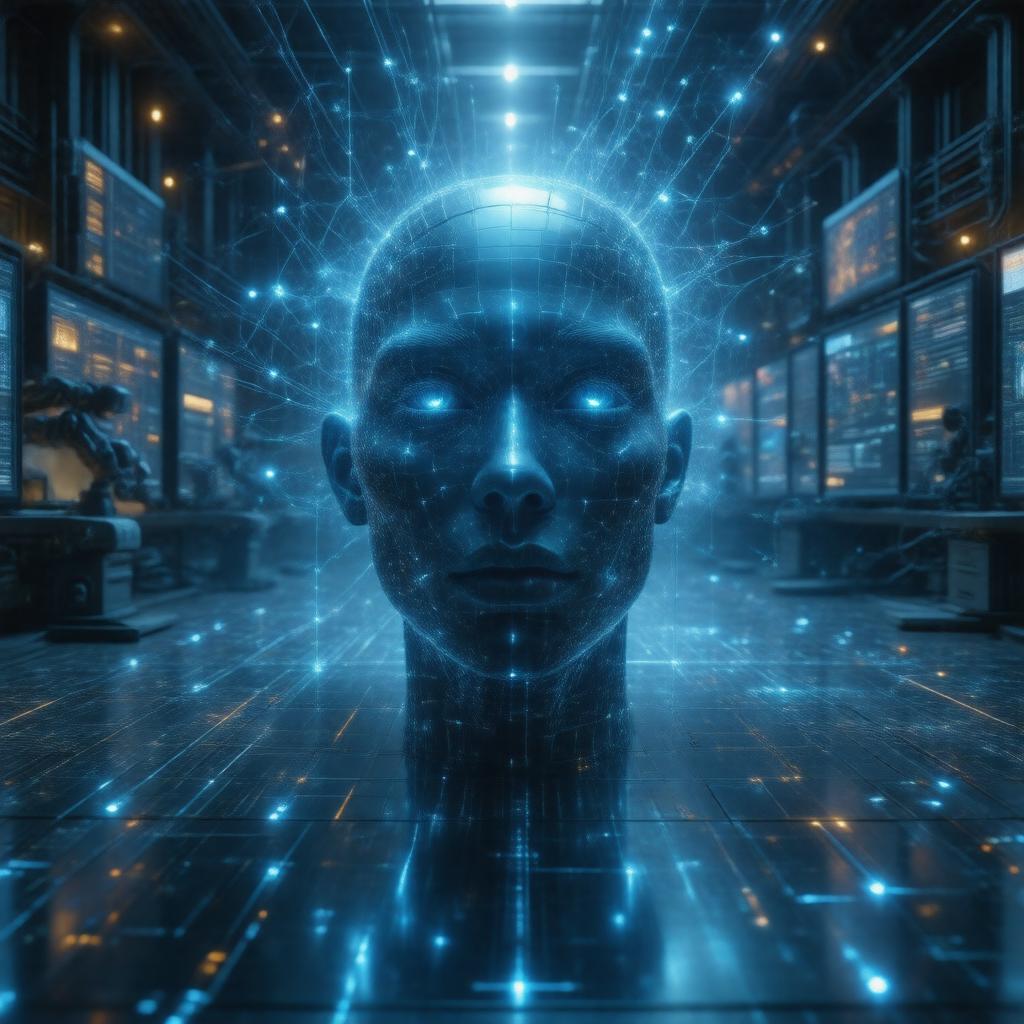 AI-created image of artificial intelligence