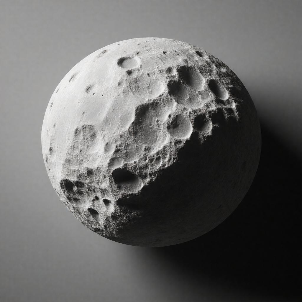 AI-created image of asteroid 4987 Flamsteed