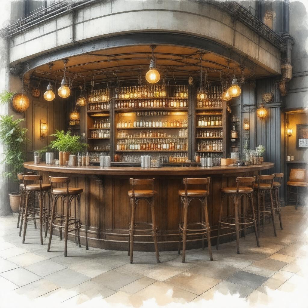 Click to view larger image AI-created image of bar