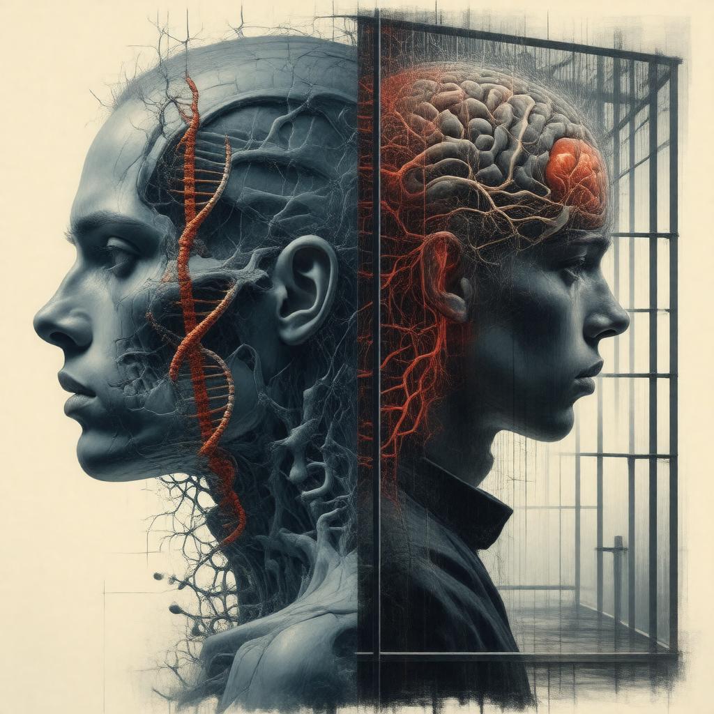 Click to view larger image AI-created image of biological determinism