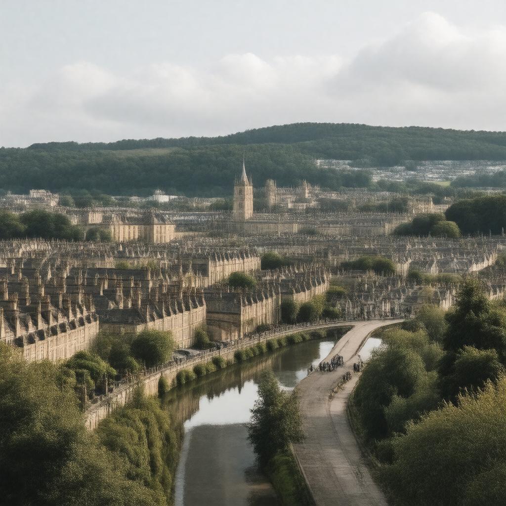 AI-created image of borough