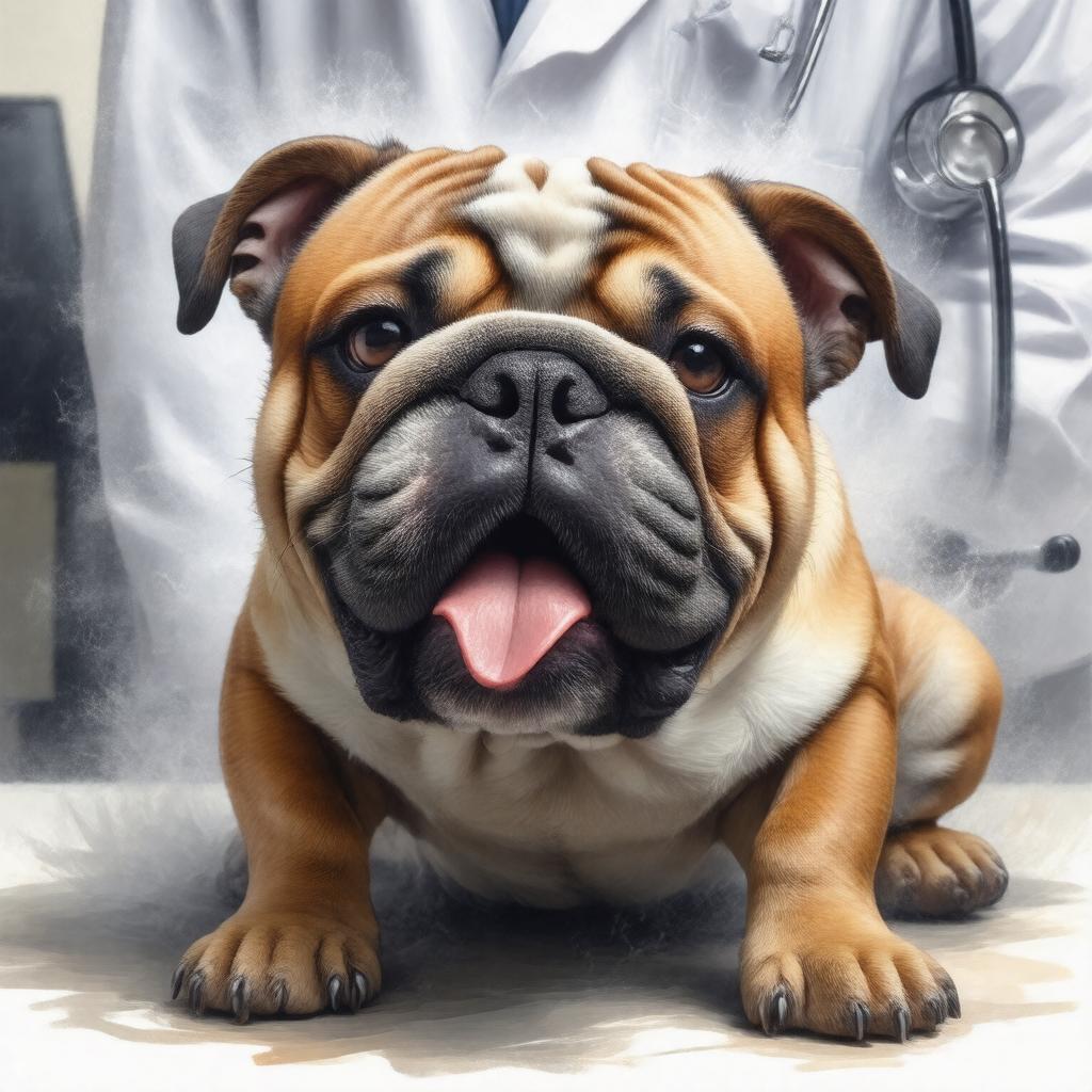 AI-created image of brachycephalic airway obstructive syndrome