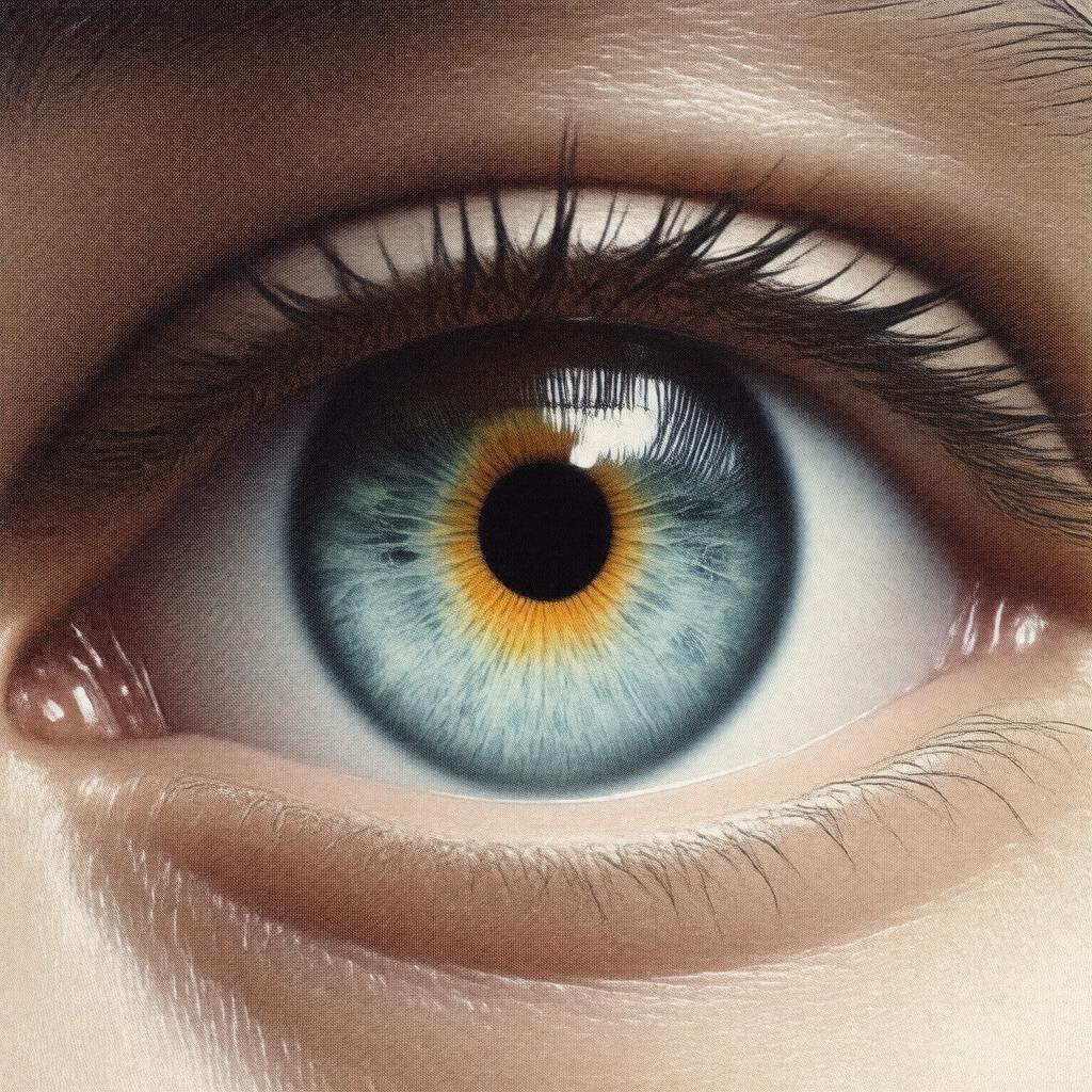 AI-created image of cataracts