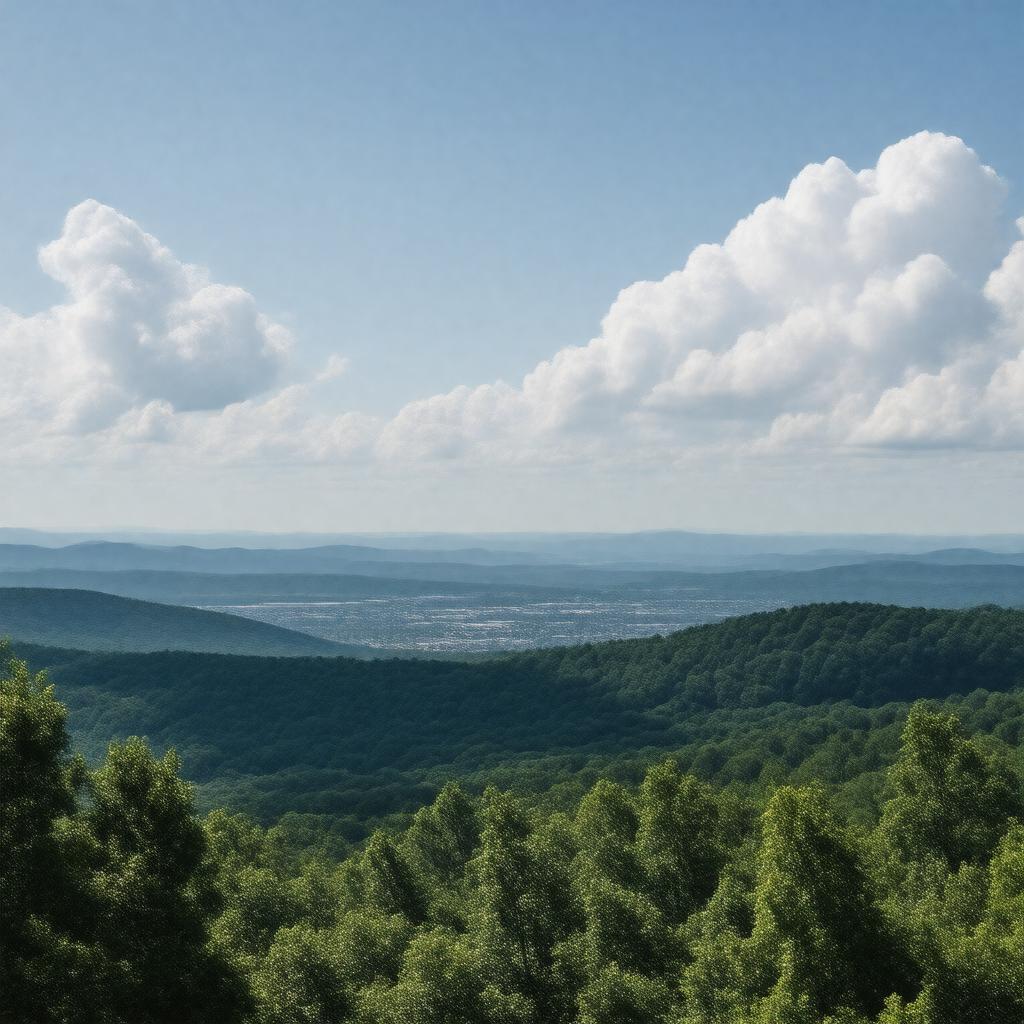 AI-created image of central Alabama