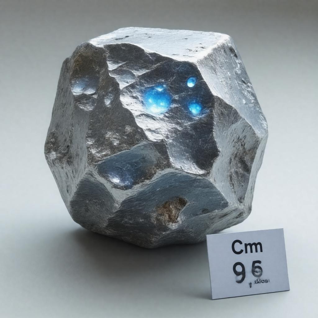 AI-created image of curium