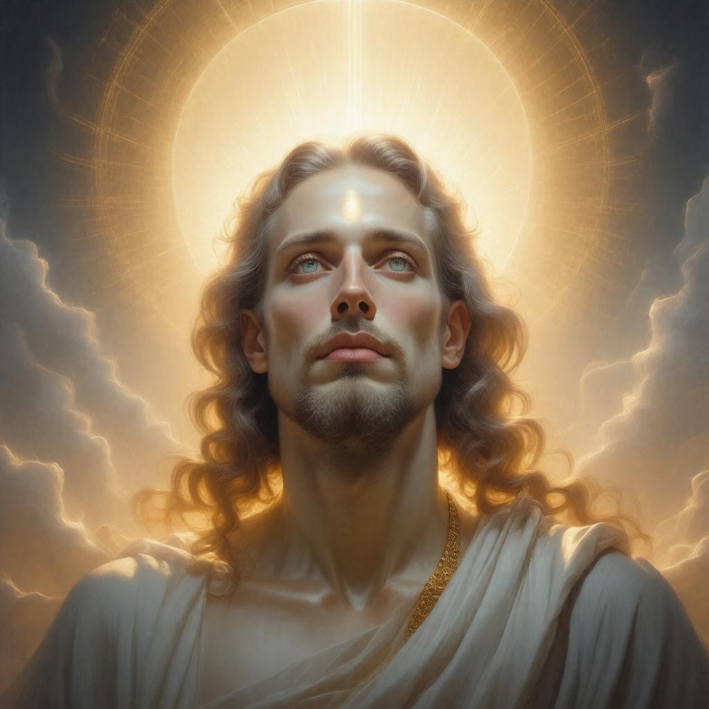 AI-created image of deity