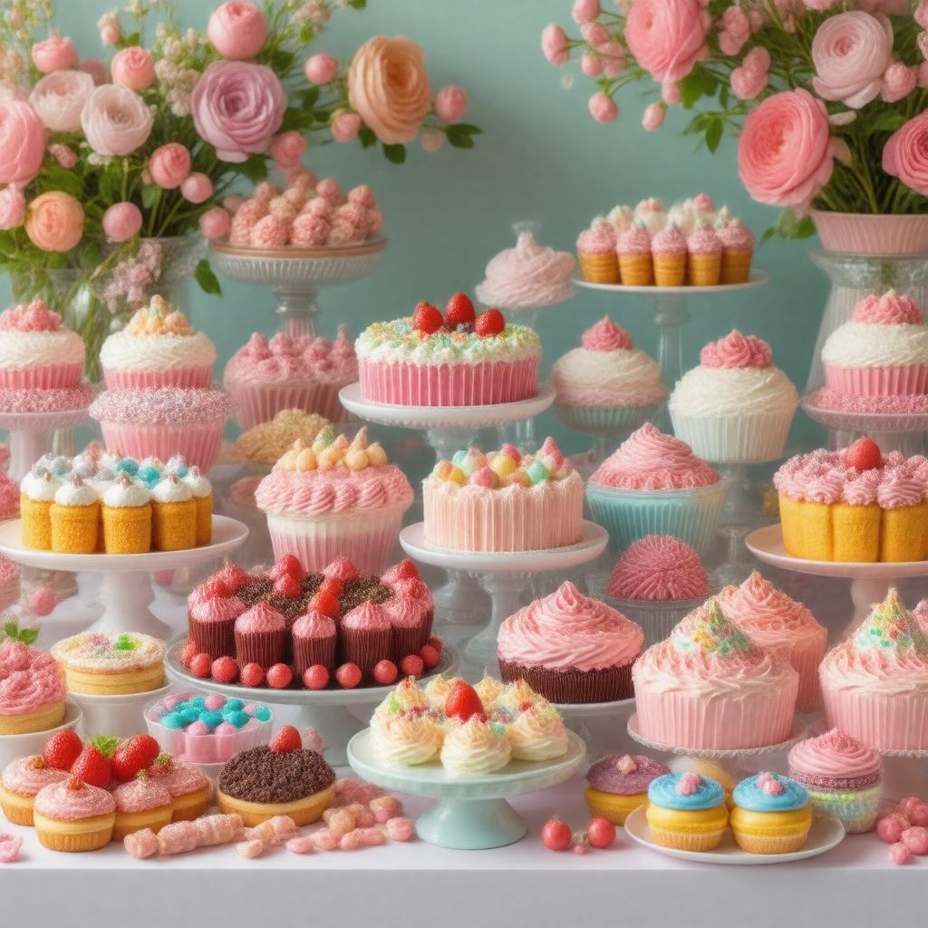 AI-created image of dessert