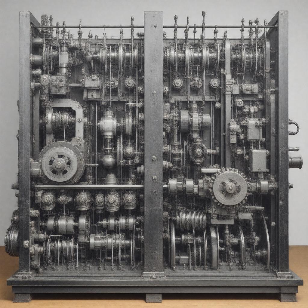 Click to view larger image AI-created image of differential analyzer