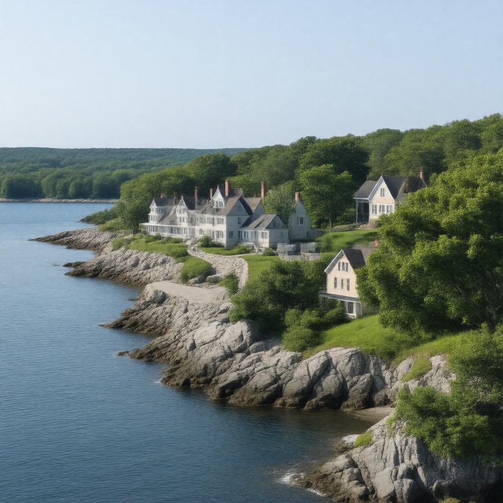 AI-created image of eastern Rhode Island