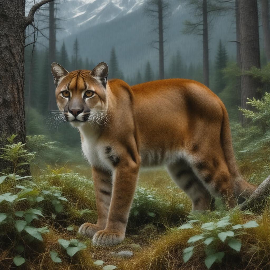 AI-created image of eastern cougar