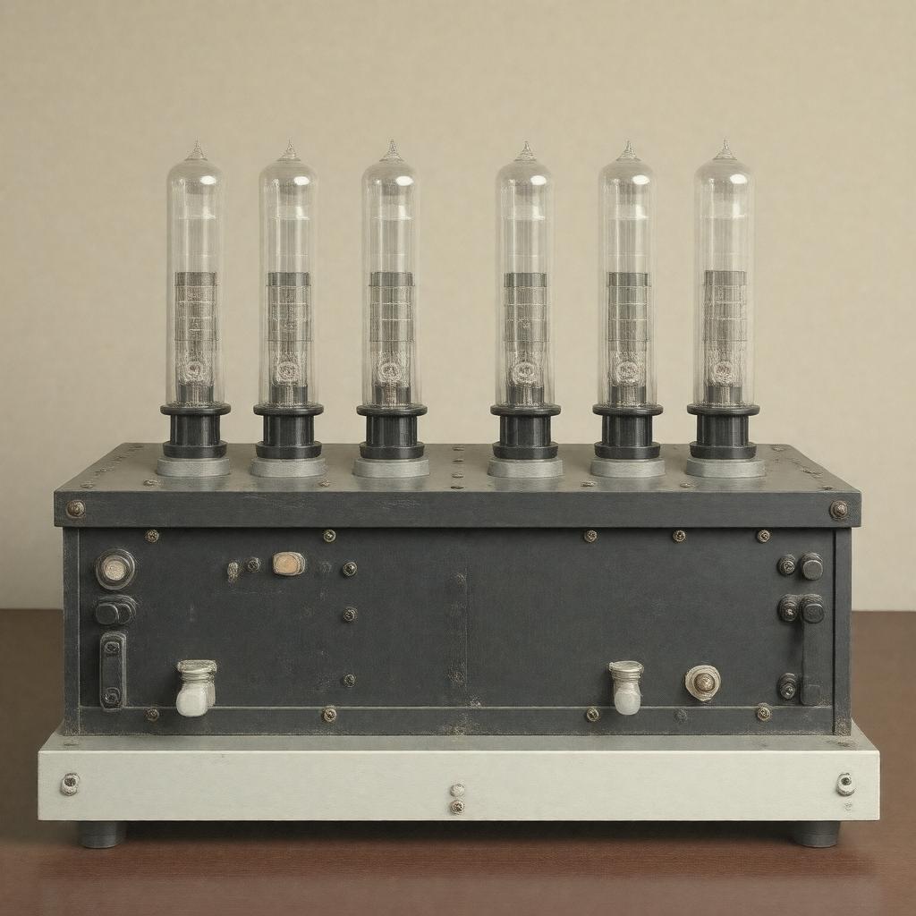Click to view larger image AI-created image of electronic differential analyzer