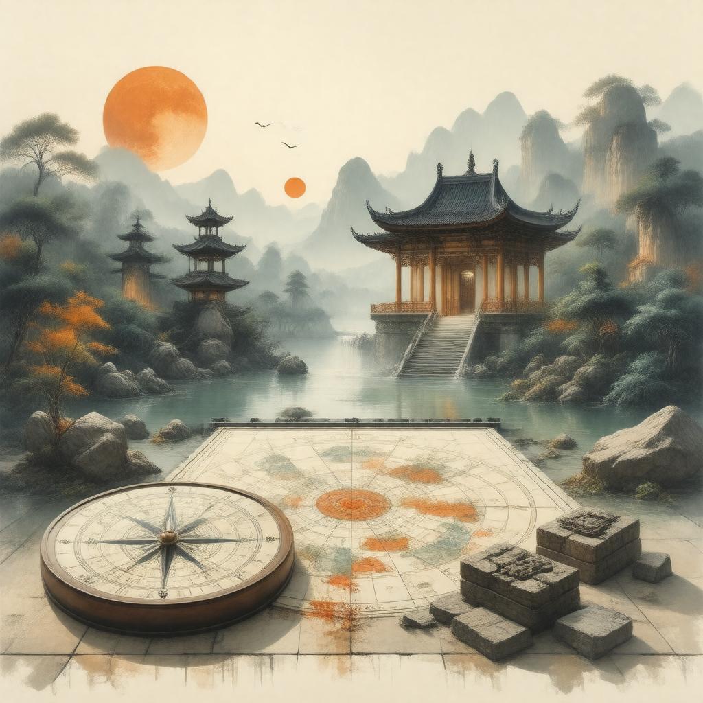 AI-created image of feng shui