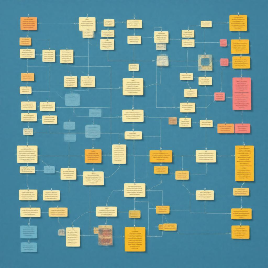 AI-created image of finite Markov decision process