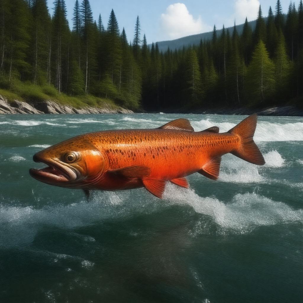AI-created image of fish