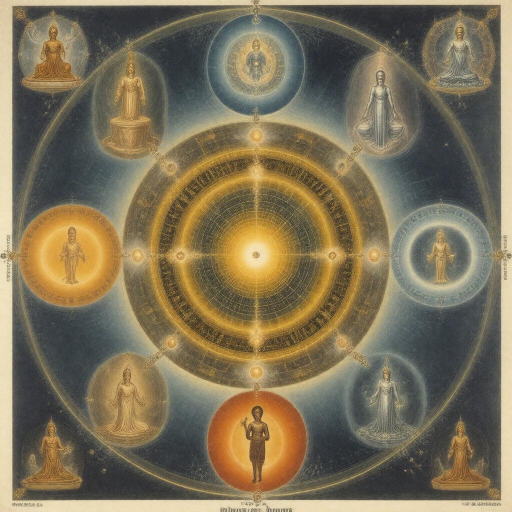 Click to view larger image AI-created image of fivefold difference (pancha-bheda)