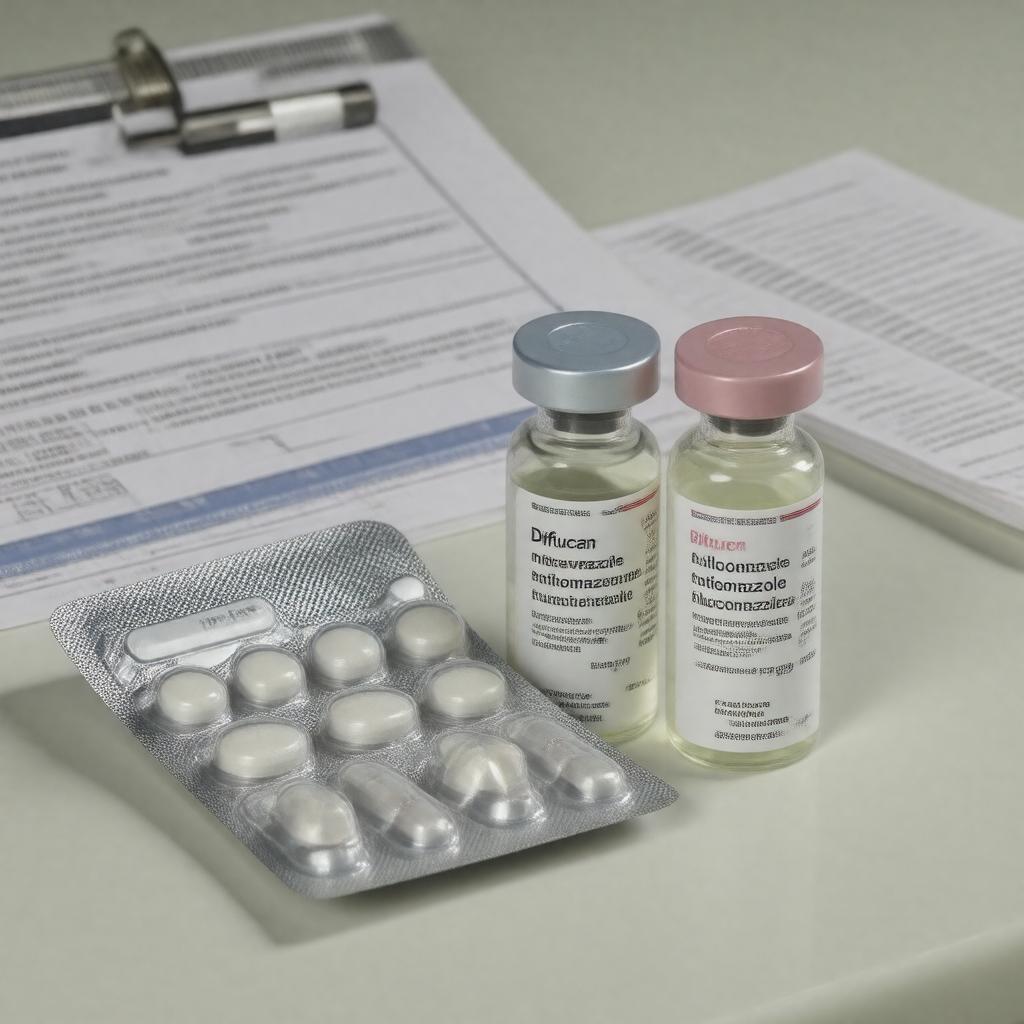 AI-created image of fluconazole