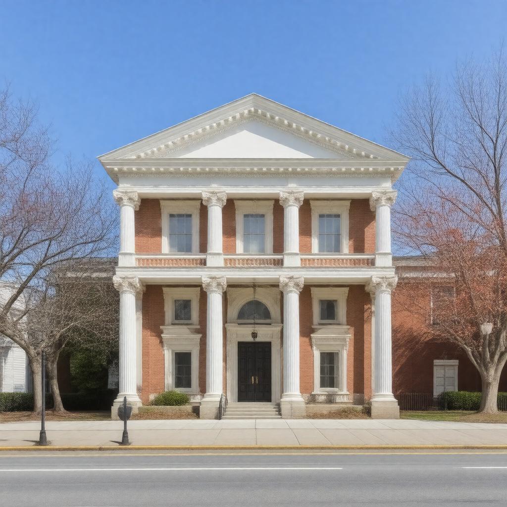 AI-created image of former Bristol County Superior Courthouse