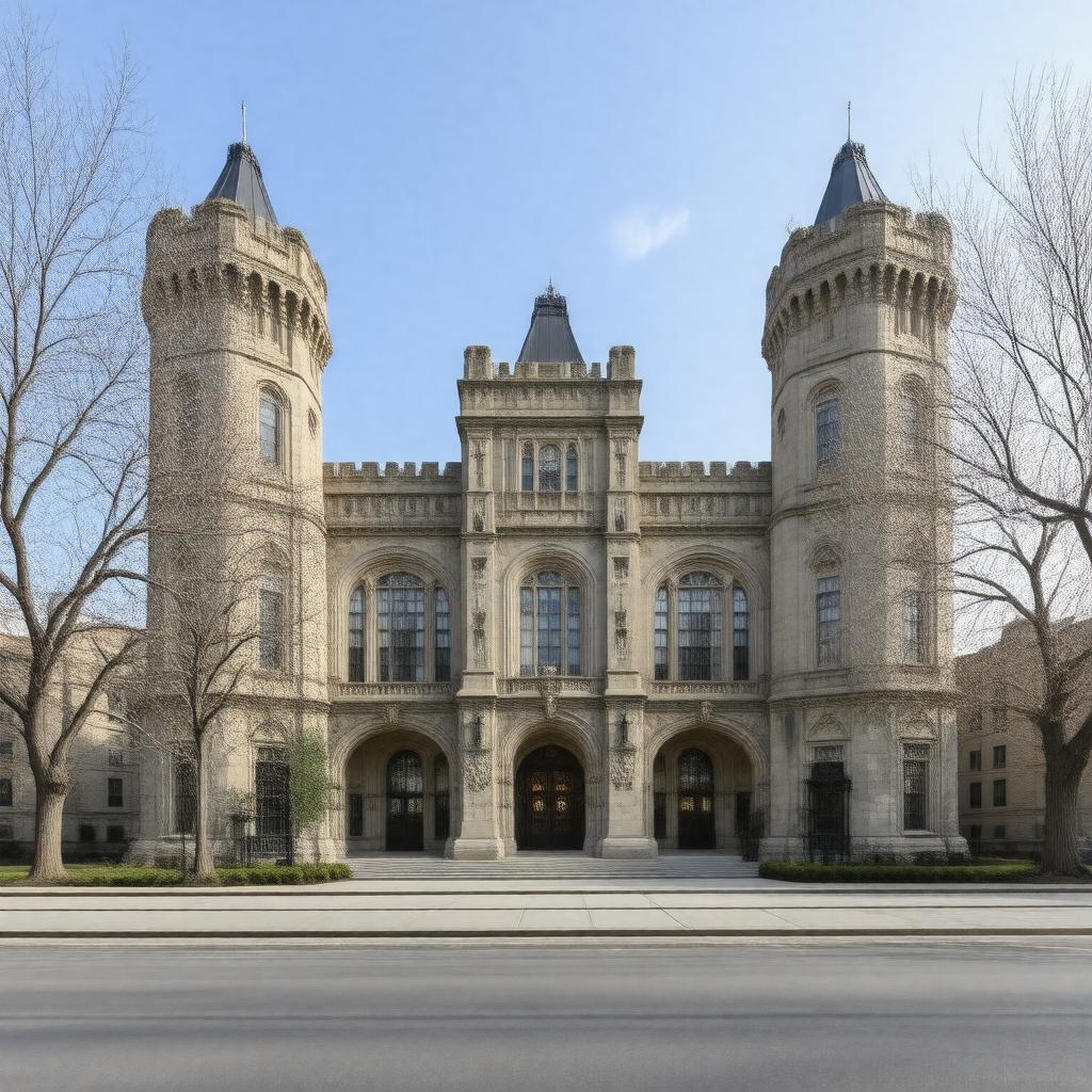 AI-created image of former Washington City Post Office Building