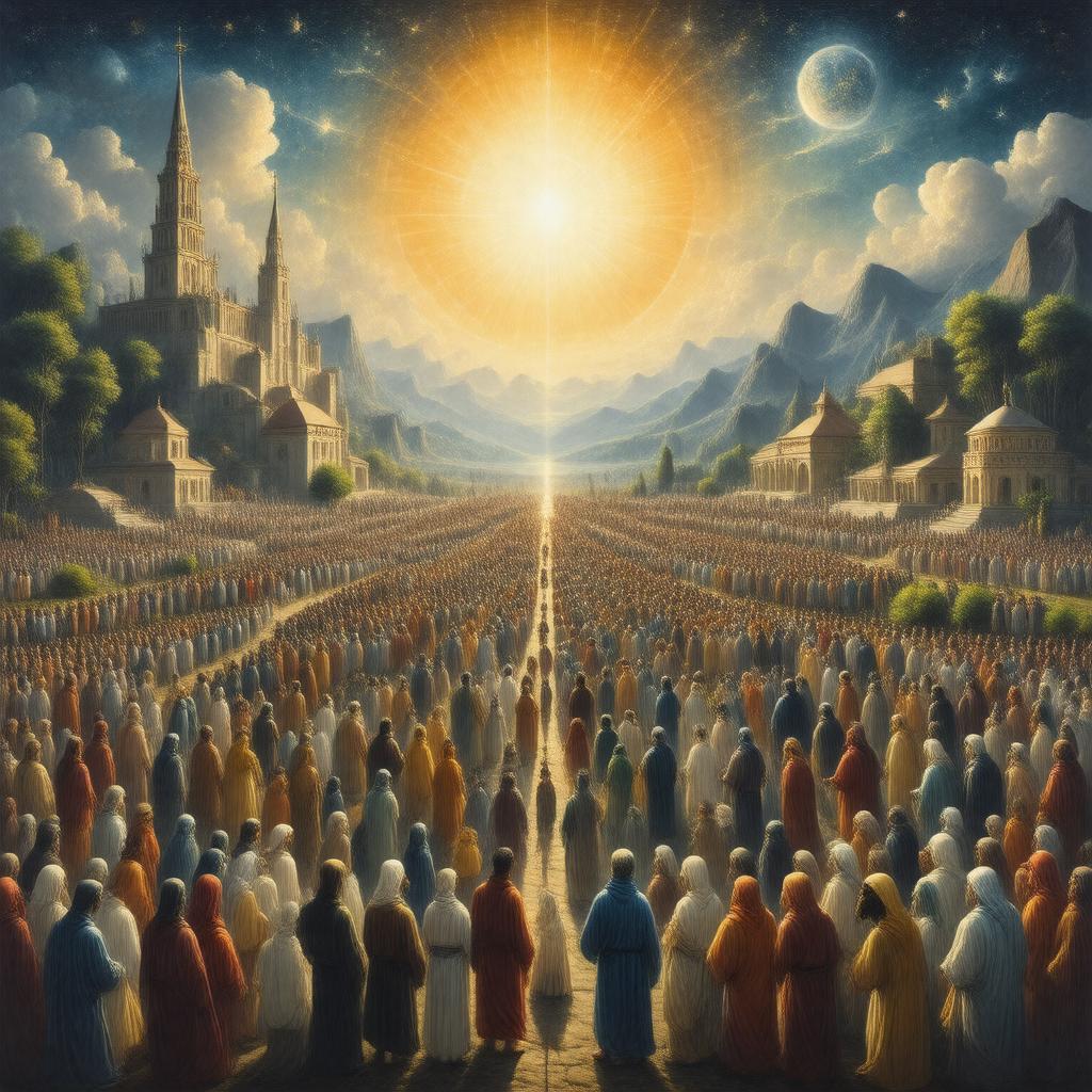 AI-created image of freedom of worship