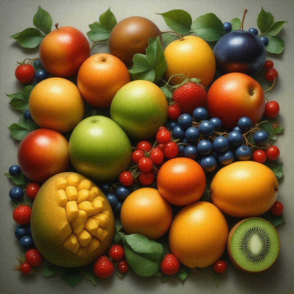AI-created image of fruit