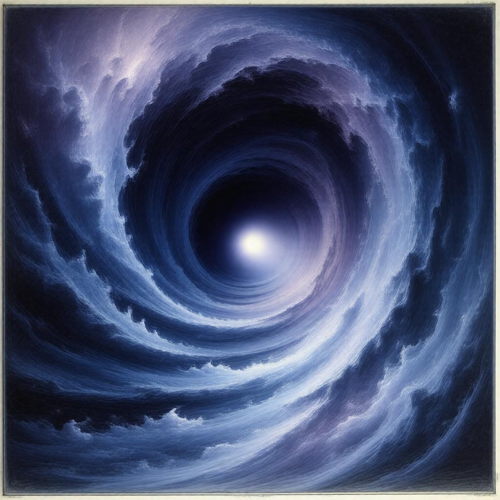 AI-created image of general relativity