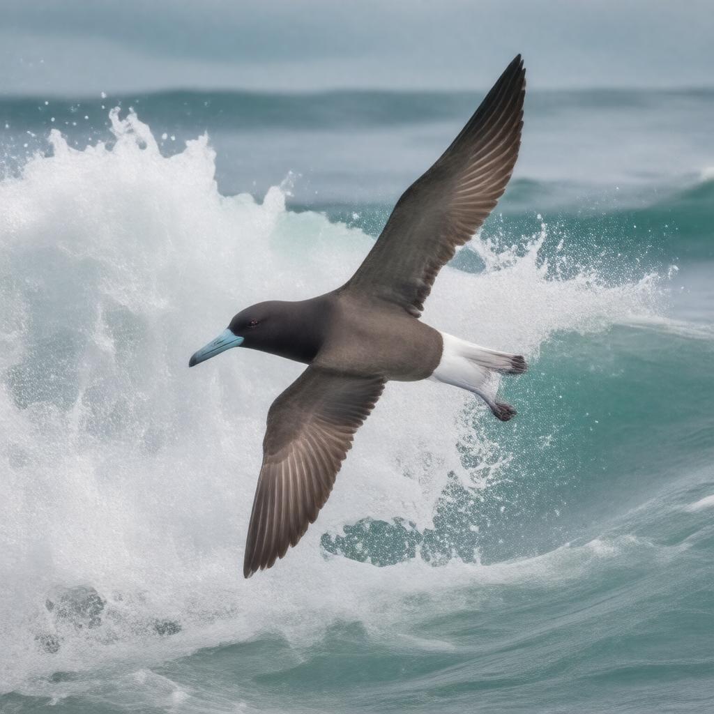 AI-created image of great shearwater