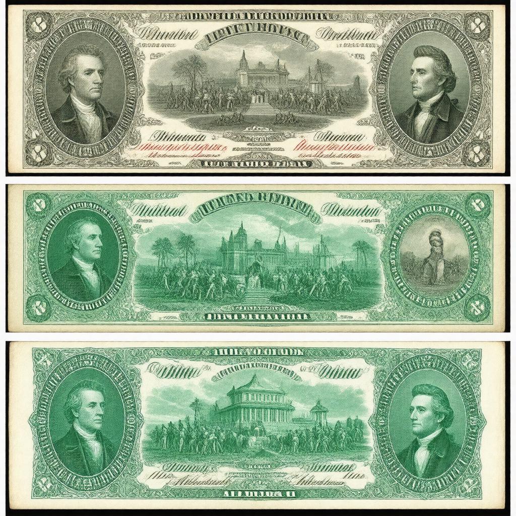 AI-created image of greenback