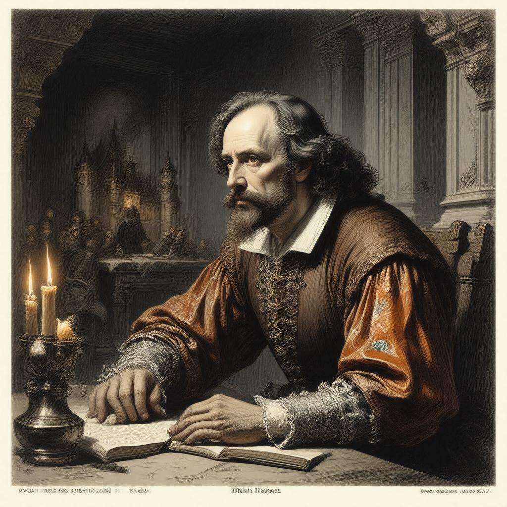 AI-created image of hamlet