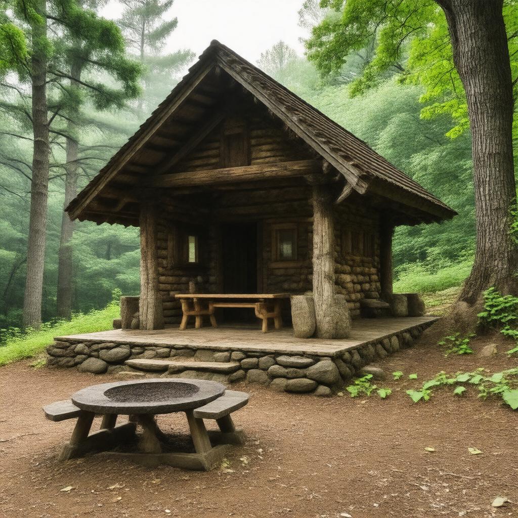 AI-created image of hiking trail