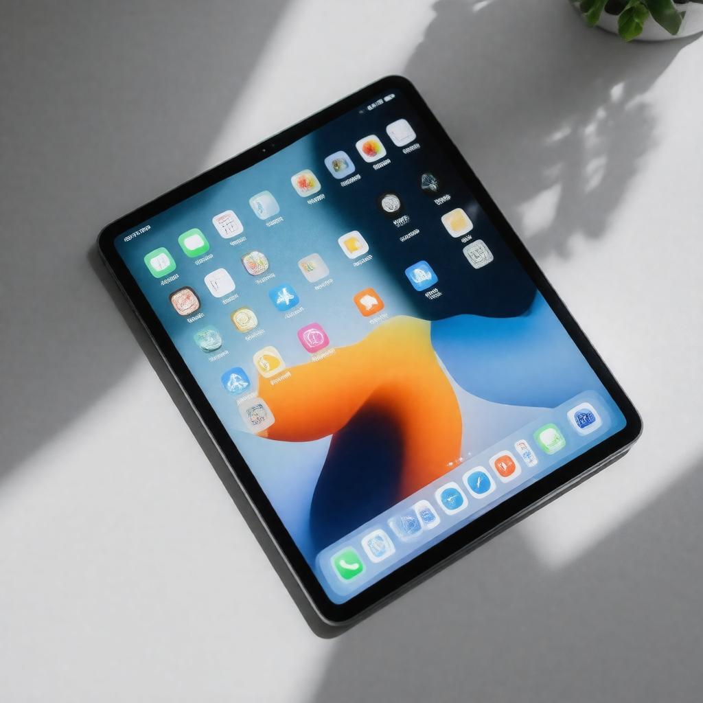 AI-created image of iPadOS