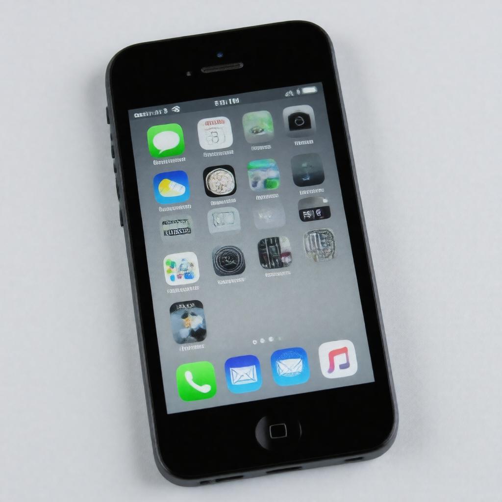 AI-created image of iPhone 4S
