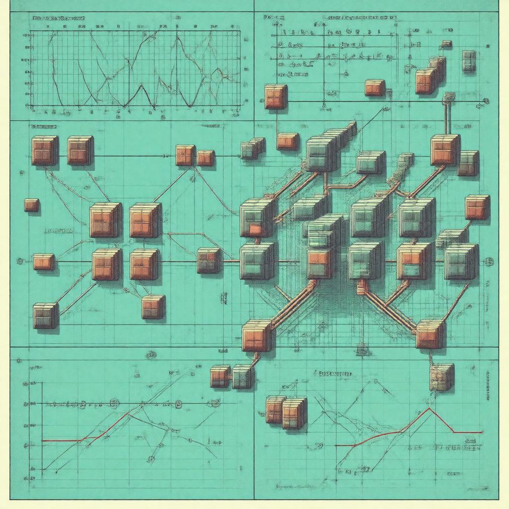 AI-created image of information theory