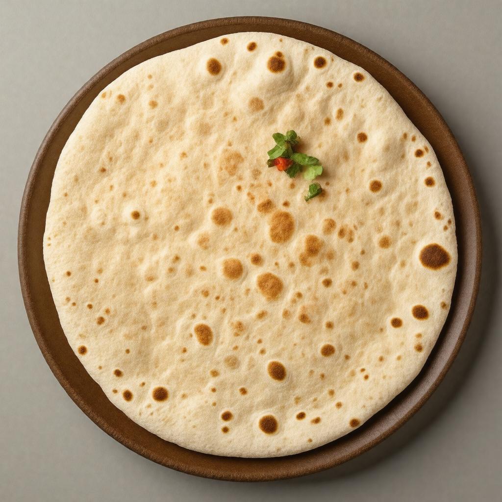 Click to view larger image AI-created image of injera