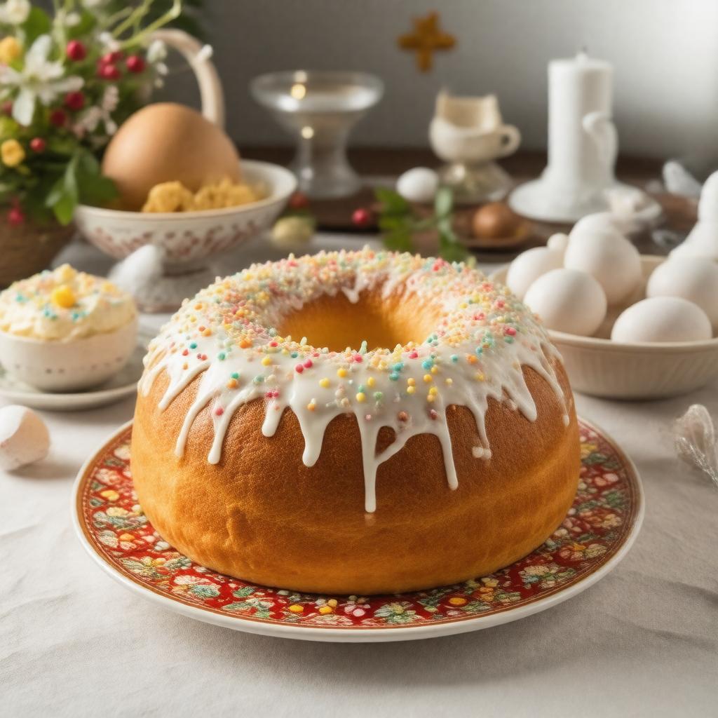 AI-created image of kulich