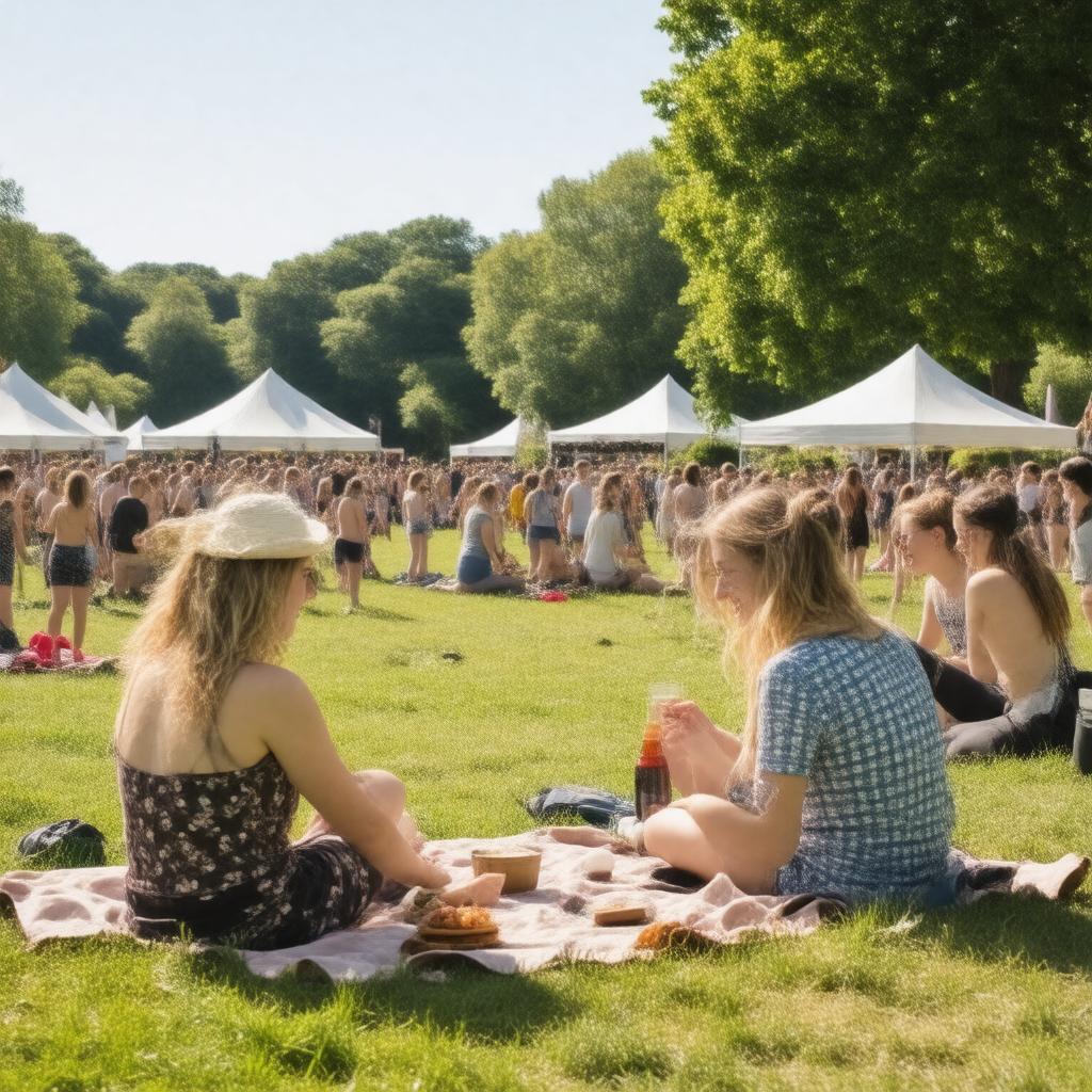 AI-created image of late August Bank Holiday