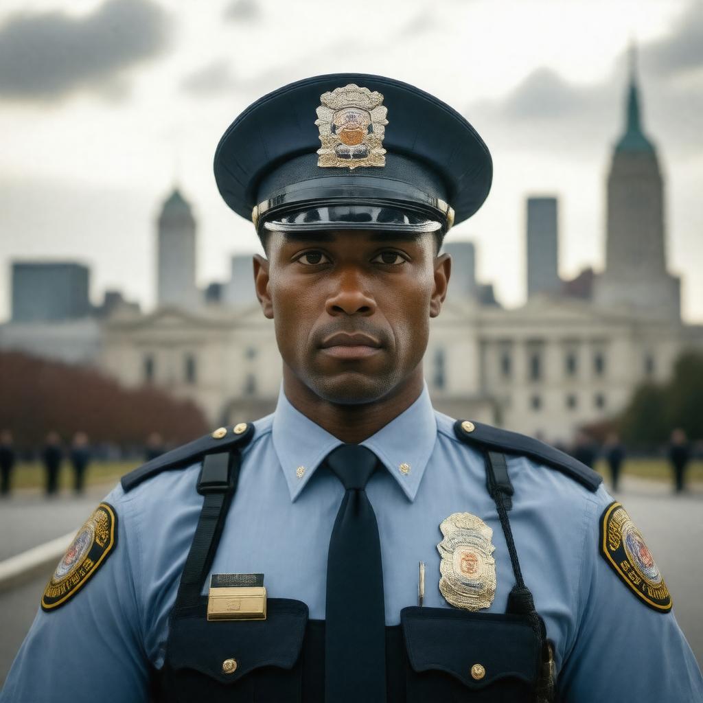 AI-created image of law enforcement