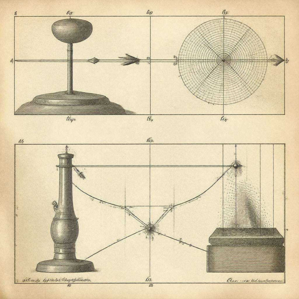 Click to view larger image AI-created image of laws of motion