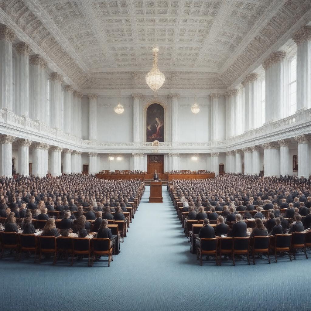 AI-created image of legislative body