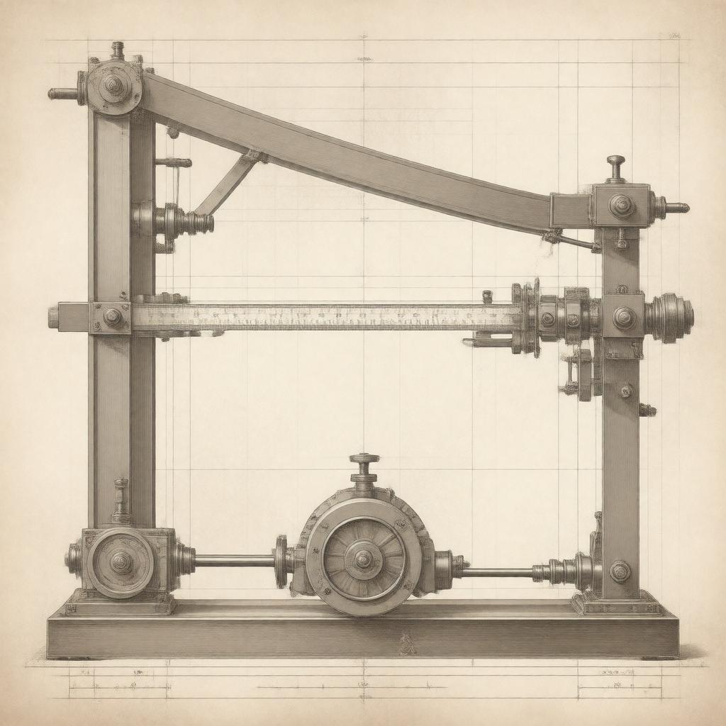 Click to view larger image AI-created image of linear planimeter