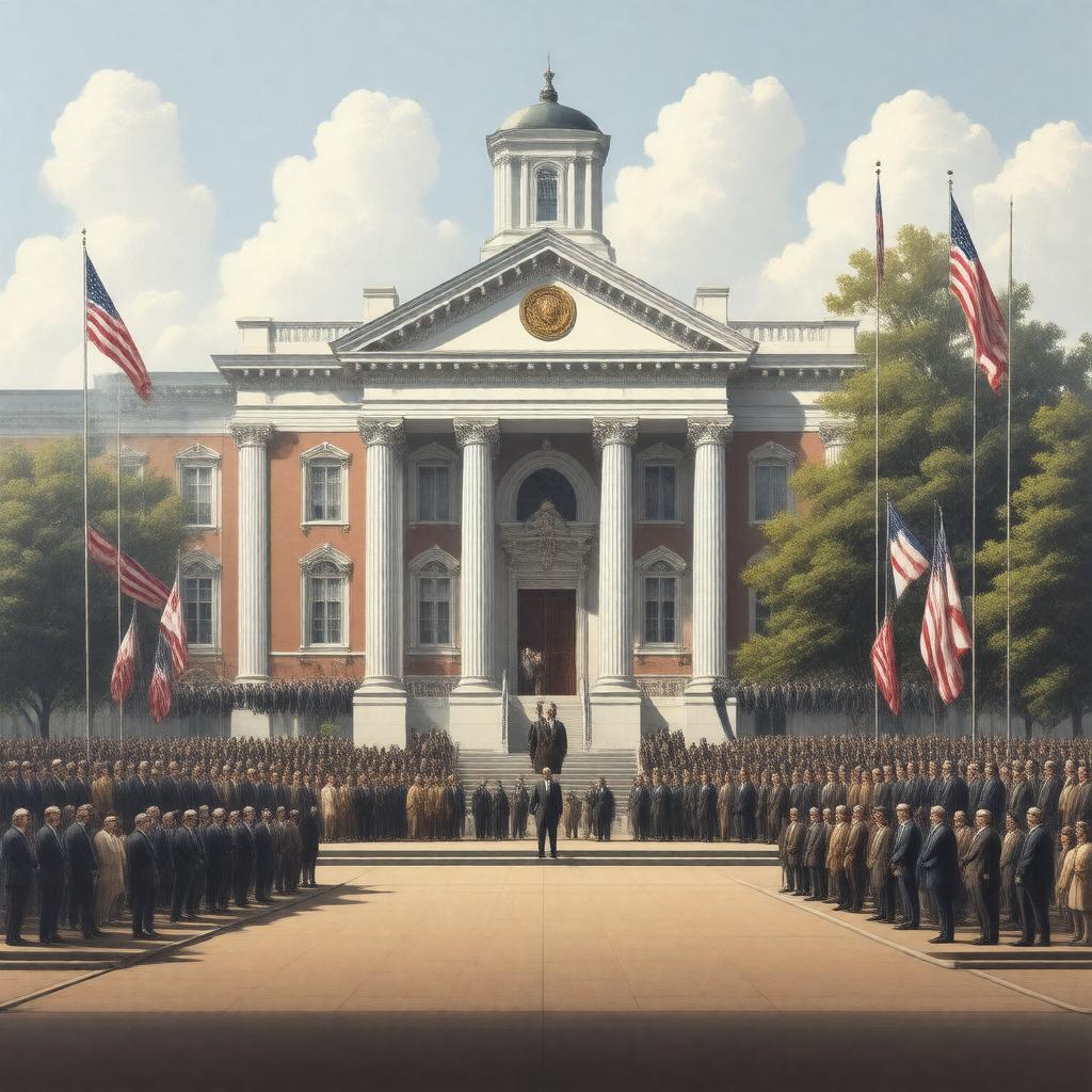 AI-created image of local government